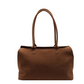 Minimalistische Suède-Look Shopper
