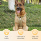 🐶Húzásmentes kutyahám pórázzal és nyakörvvel LED-es világítással