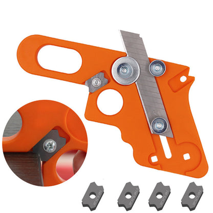 Famegmunkáló élvágó és letörlő szerszám