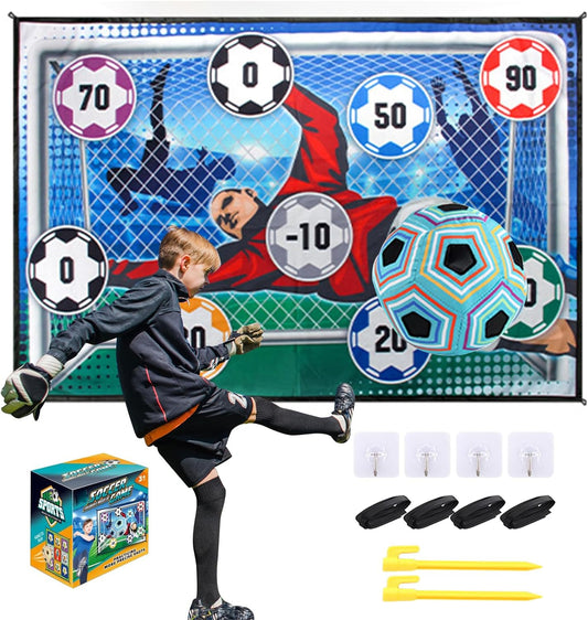 ⚽ Falra szerelhető focijáték-készlet!