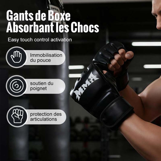 🥊Boxkesztyűk csuklótámasztással és ütéscsillapítással