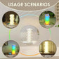💡DIY Atmospheric színes éjszakai fény vezeték nélküli töltéssel