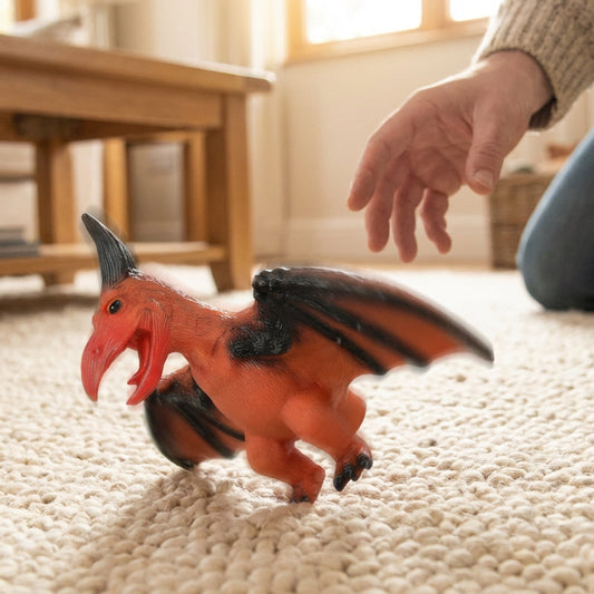 🦕Realisztikus és puha gumiból készült dinoszaurusz játék gyerekeknek