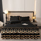 🌸🛏️ Rózsás Szegélyű Ágynemű Szoknya – Elegancia és Kényelem Egyben! 🌙💤