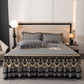 🌸🛏️ Rózsás Szegélyű Ágynemű Szoknya – Elegancia és Kényelem Egyben! 🌙💤