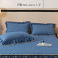🌸🛏️ Rózsás Szegélyű Ágynemű Szoknya – Elegancia és Kényelem Egyben! 🌙💤