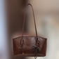 Vintage Shopper met Dubbele Schouderbanden