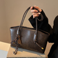 Vintage Shopper met Dubbele Schouderbanden