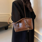 Vintage Shopper met Dubbele Schouderbanden