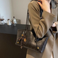 Vintage Shopper met Dubbele Schouderbanden