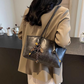 Vintage Shopper met Dubbele Schouderbanden