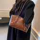 Vintage Shopper met Dubbele Schouderbanden