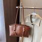 Vintage Shopper met Dubbele Schouderbanden