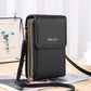 RFID Crossbody Telefoontasje met Touchscreenvenster en Meerdere Vakken