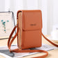 RFID Crossbody Telefoontasje met Touchscreenvenster en Meerdere Vakken