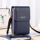 RFID Crossbody Telefoontasje met Touchscreenvenster en Meerdere Vakken