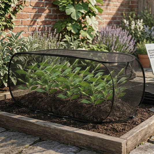✨Összecsukható hálós növényvédő – védi a növényeket, lélegző szerkezet és egyszerű összeszerelés 🌿