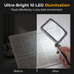 📖🔍 LED-es megvilágítású, összecsukható kézi nagyító 🌙