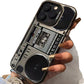 Retro boombox kazettás magnós telefonhüvely