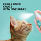 Kutyák és macskák számára készült szőrkibontó spray