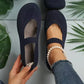 👟🌬️ Női, légáteresztő, kötött anyagú, lapos talpú cipő – még hosszú séták során sem fárasztja a lábat – utánvéttel fizethető ✅