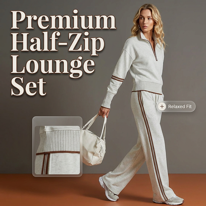 Premium Lounge Set met Halve Rits