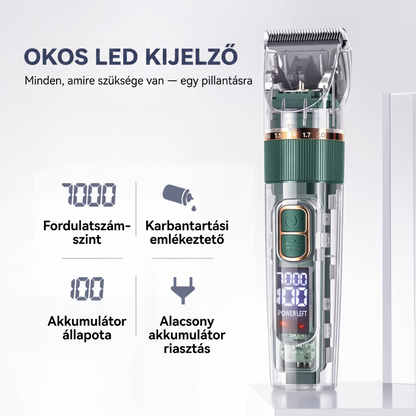 🐶✂️ -50%! 🏡 Csendes kisállatnyíró – Titán-Kerámia + ABS – Újratölthető és 1200 mAh – Macskák és kutyák számára