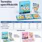 🧩🧒 Oktatási célú mágneses könyv kirakós jelenetekkel – összecsukható, interaktív, így kiválóan alkalmas a játékos tanulásra! 🌟🧠