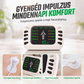 💞Elektromos impulzusmasszírozó – Egyszerű gombok, áttekinthető kijelző – könnyen kezelhető. Kompakt kialakításának köszönhetően könnyen tárolható – a otthoni regenerálás most gyerekjáték! 🌟💪