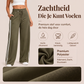 Sportieve High-Waist Broek met Wijde Pijpen