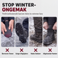 Warme winterboots met zachte voering en profielzool