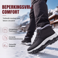 Warme winterboots met zachte voering en profielzool