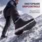 Warme winterboots met zachte voering en profielzool