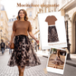 🔥 Nieuwe Collectie ✨ Dames Trui & Losvallende Luipaardrok Set 🐆 Trendy Print, Comfortabele Pasvorm & Modieuze Uitstraling