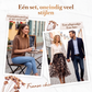 🔥 Nieuwe Collectie ✨ Dames Trui & Losvallende Luipaardrok Set 🐆 Trendy Print, Comfortabele Pasvorm & Modieuze Uitstraling