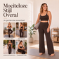 High-waist yogabroek met wijde pijpen voor dames
