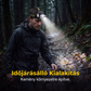 🏕️ Újratölthető LED fejlámpa – Több üzemmód, kültéri használatra 📦