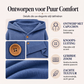Gebreid Vest met Capuchon en Knoopsluiting