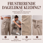 High-Waist Utility Broek met Rechte Pijpen