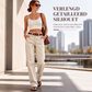 High-Waist Utility Broek met Rechte Pijpen