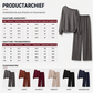 Asymmetrische Lounge Set met Wijde Pijpen