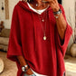 Oversized Gebreide Hoodie met Vintage Look