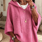 Oversized Gebreide Hoodie met Vintage Look