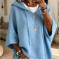 Oversized Gebreide Hoodie met Vintage Look