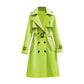Klassieke Dubbelrijige Trenchcoat met Tailleceintuur
