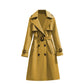 Klassieke Dubbelrijige Trenchcoat met Tailleceintuur