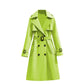 Klassieke Dubbelrijige Trenchcoat met Tailleceintuur
