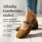 Luipaard Mary Jane Ballerina's met Gesp