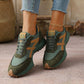 Lichtgewicht Retro Sneakers met Ademend Mesh