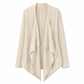 Geribd Gebreid Vest met Watervalhals